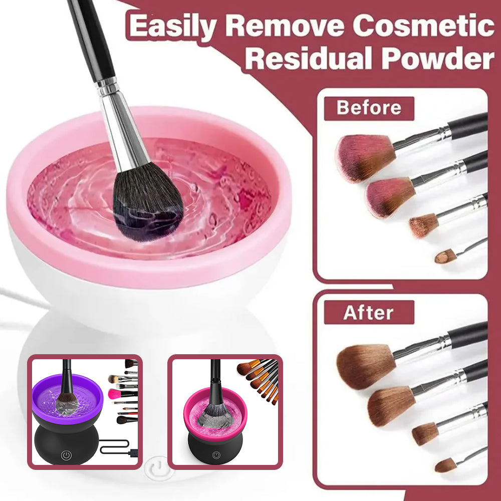 Powered Makeup Brush Cleaner